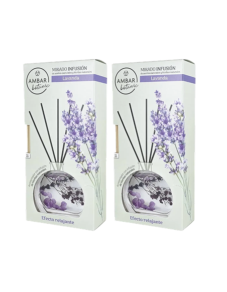 Ambientador Ambar Mikado Botanic 75 Ml Lavanda