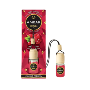 Ambientador Ambar Coche Colgador Frutos Rojos