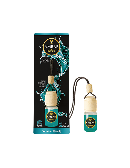 AMBIENTADOR AMBAR COCHE COLGADOR SPA