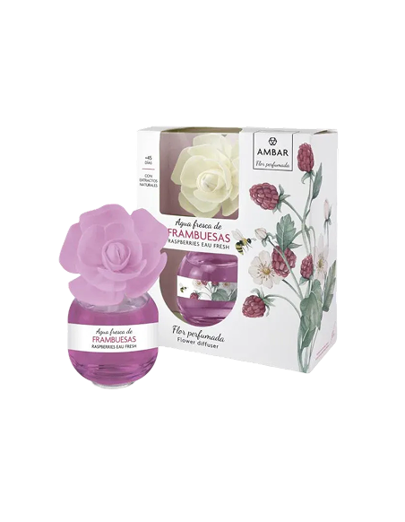 Ambientador Ambar Flor 60 Ml Frambuesas