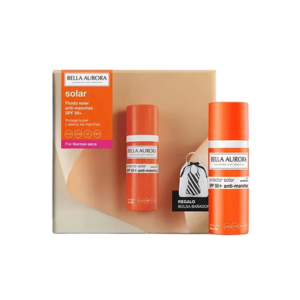 Bella Aurora Pack Solar Fluido Normal Seca Spf50+