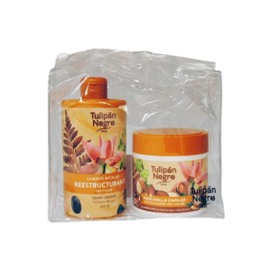 Champu Y Mascarilla Tulipan Negro Reestructurante