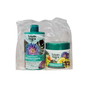 Champu Y Mascarilla Tulipan Negro Revitalizante