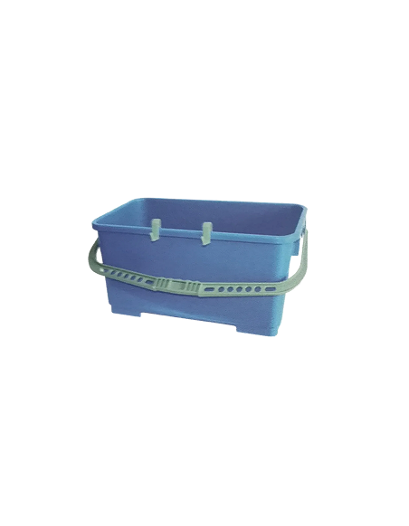 CUBO CRISTALERO 50x25 ctms. RECTANGULAR PARA MOJADOR CRISTALES CON ESCURRIDOR