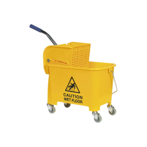 Cubo Industrial Con Ruedas Y Prensa 36 L