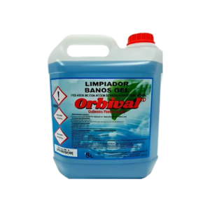 Limpia Baños Gel Orbival 5 Lts.