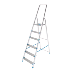 ESCALERA ALUMINIO 6 PELDAÑOS