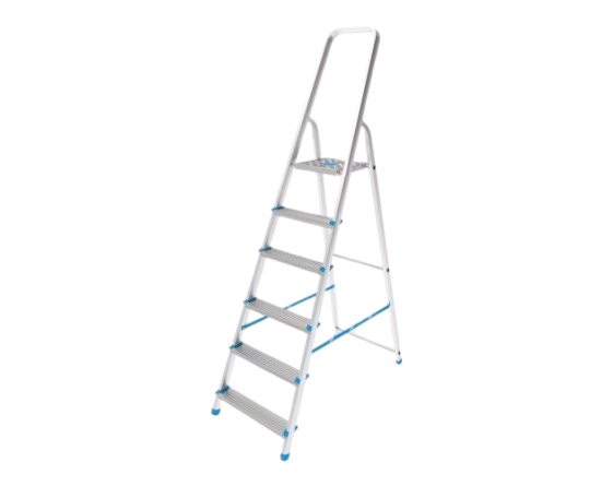 ESCALERA ALUMINIO 6 PELDAÑOS