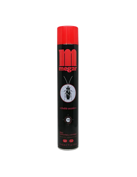 Insecticida Megar Cucarachas Y Hormigas 520 Ml