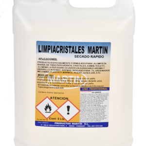 LIMPIACRISTALES SECADO RAPIDO 5 LTS