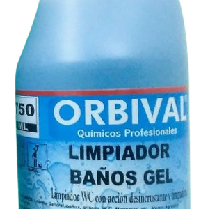 LIMPIA BAÑOS GEL ORBIVAL 750 C.C.