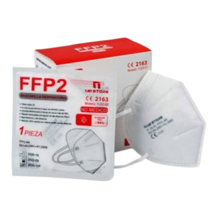 MASCARILLA FFP2 BLANCA caja 20 uds