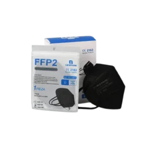 MASCARILLA FFP2 NEGRA caja 20 uds