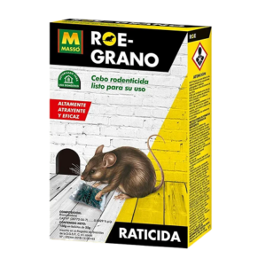Raticida Roe Grano Duplo 150gr+150gr