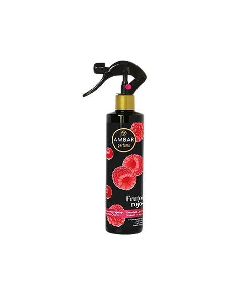 AMBIENTADOR AMBAR PULVERIZADOR 250 ML FRUTOS ROJOS