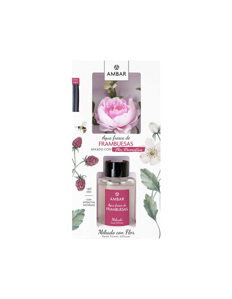 AMBIENTADOR AMBAR MIKADO FLOR 75 ML FRAMBUESAS