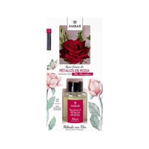 AMBIENTADOR AMBAR MIKADO FLOR 75 ML PÉTALOS DE ROSA